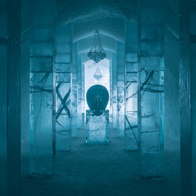 Scuplture, Ice Hotel in Kiruna [David Tan]