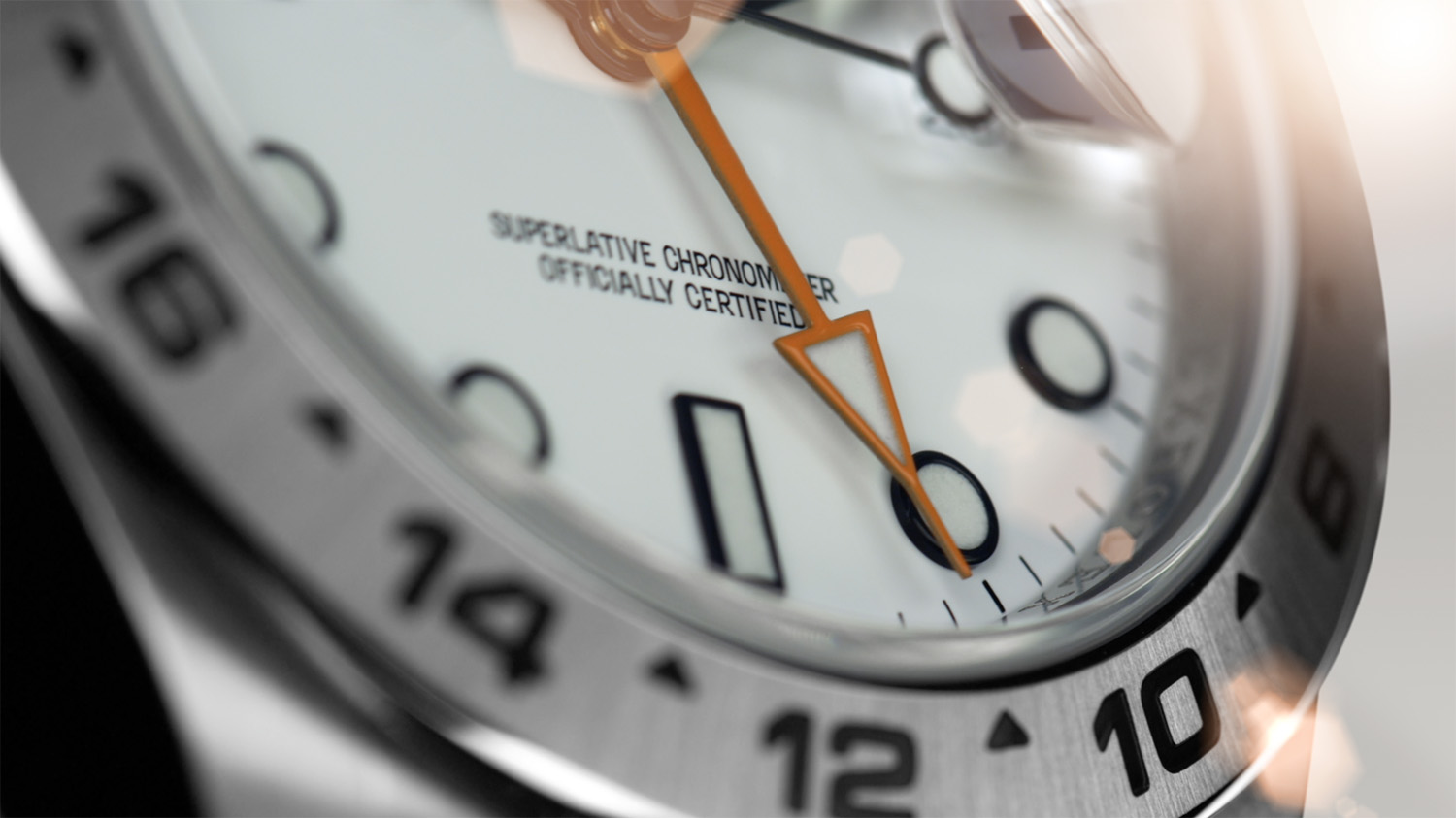 Rolex Explorer 2 close up, screenshot [David Tan]