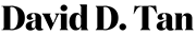David Tan black Logo