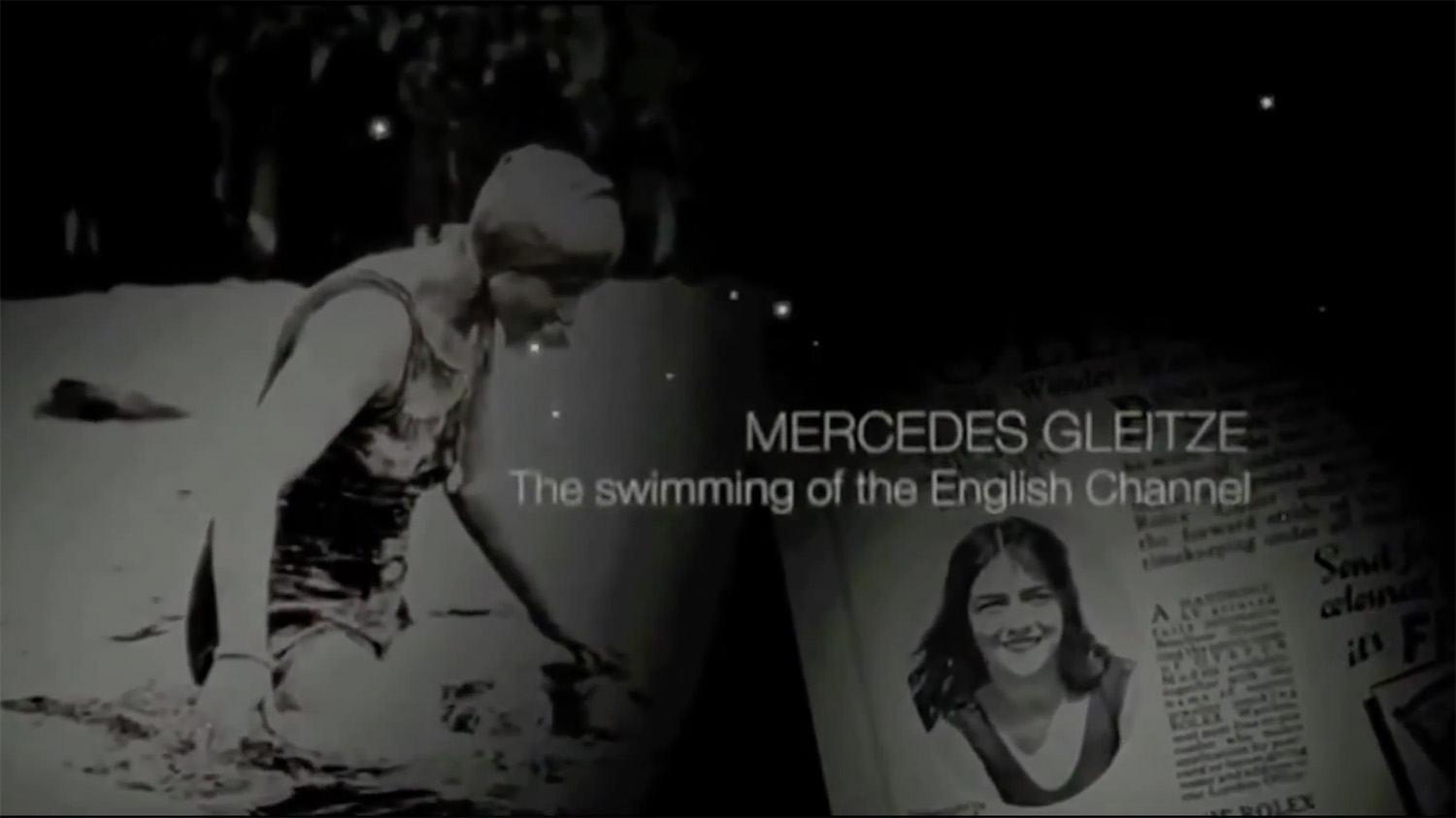 Rolex History, Mercedes Gleitze