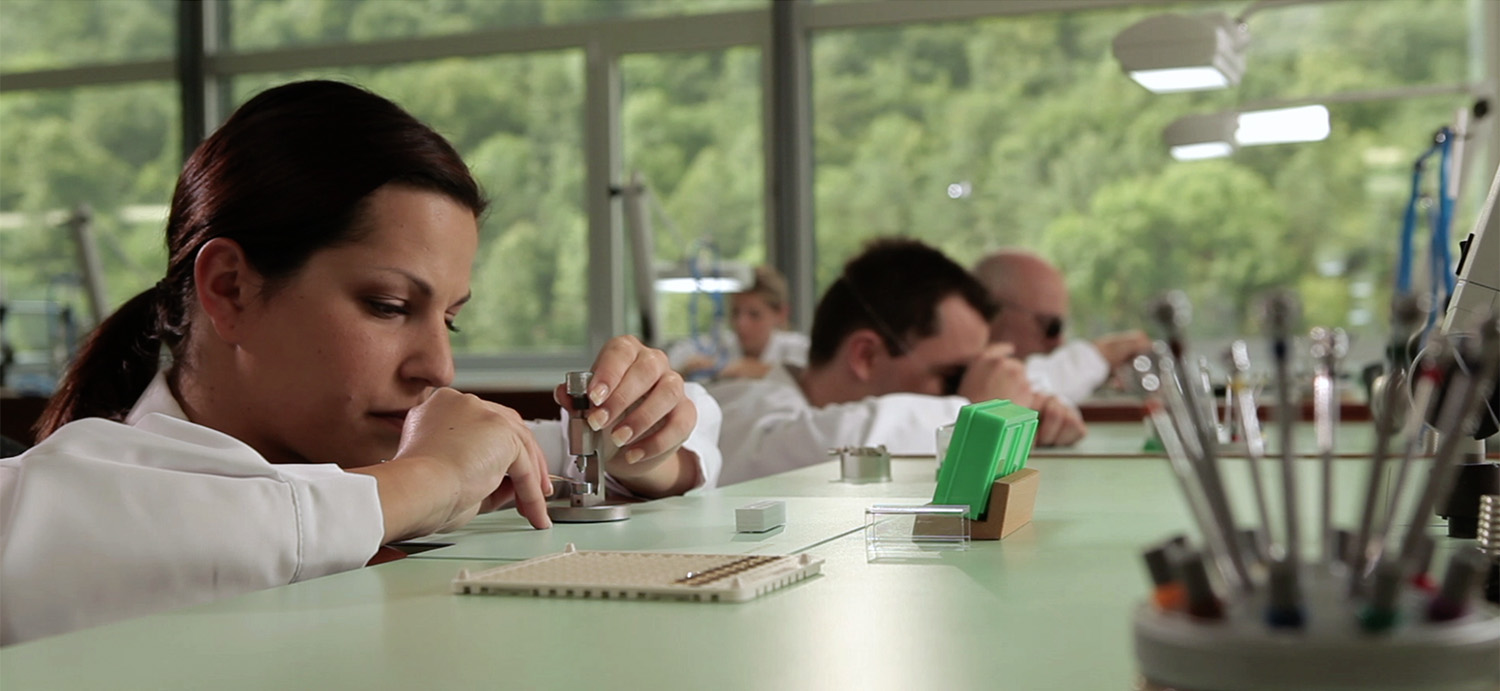 manufacture02 Rolex employee checking a watch, screenshot